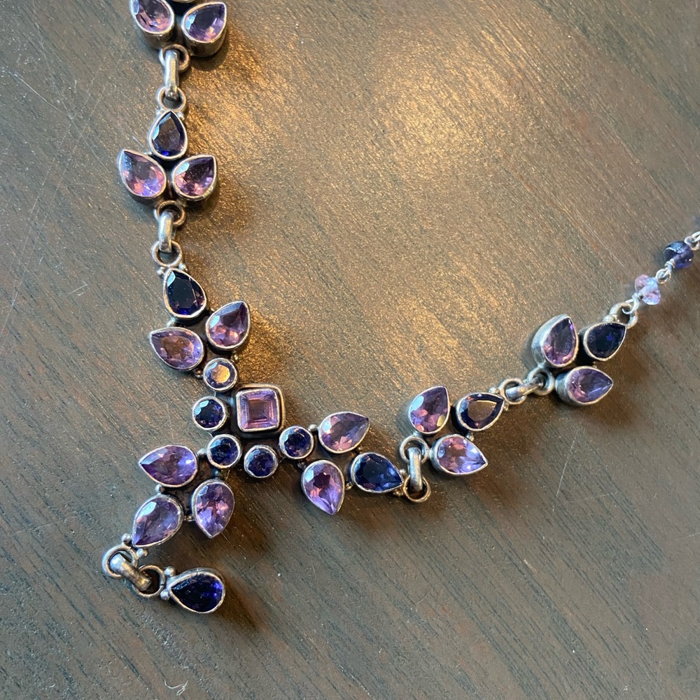 Vintage Doug Paulus Silver and Amethyst Set - Picture 4 of 5